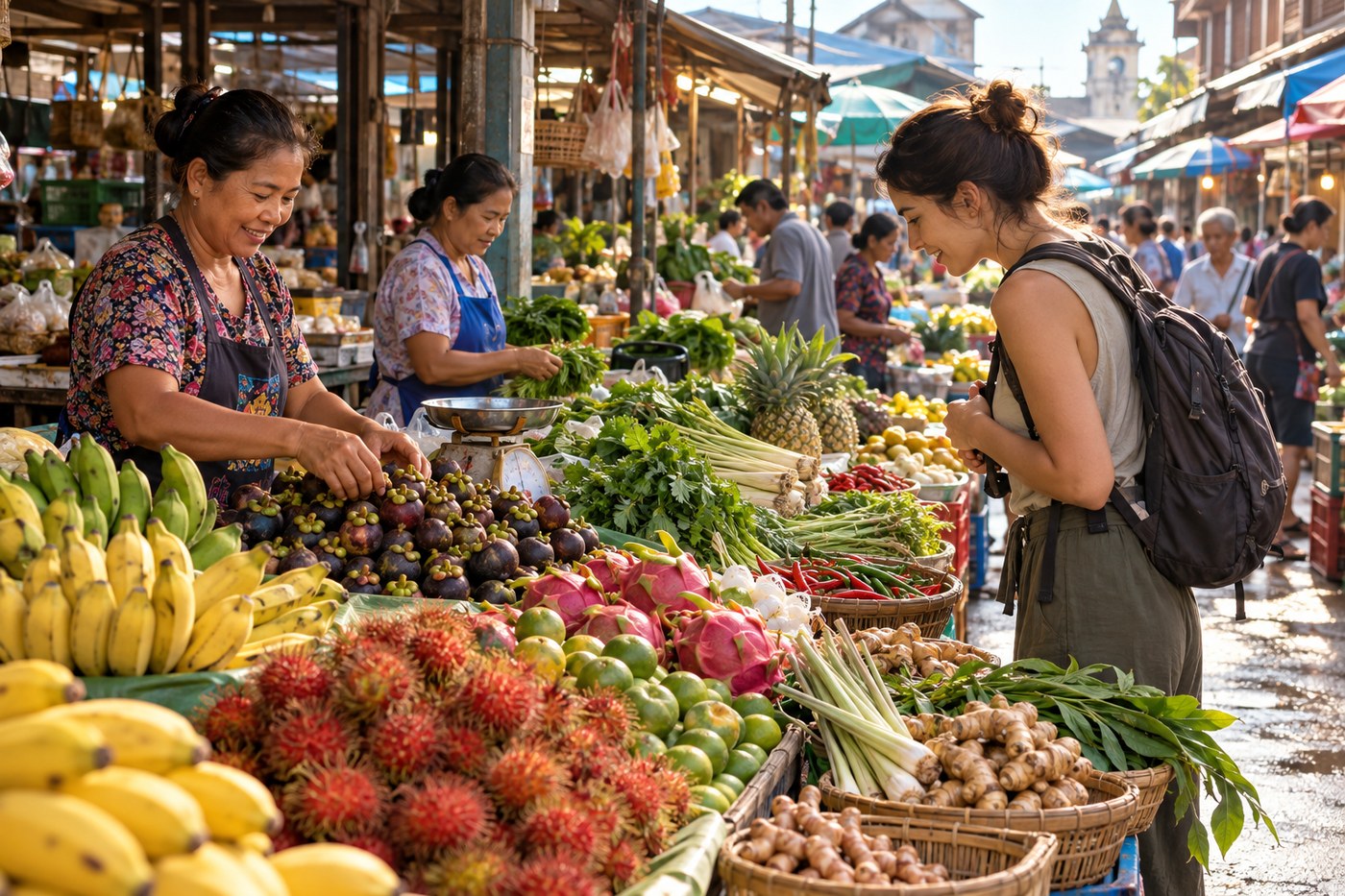 Jour 4 — Khao Sok, marché de Takuapa et rencontre avec les éléphants