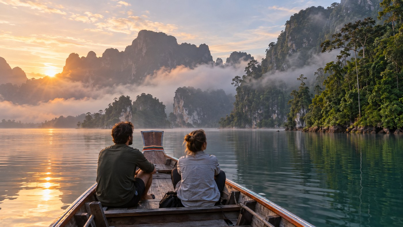 Jour 6 — Safari au lever du jour, randonnée et retour à Phuket