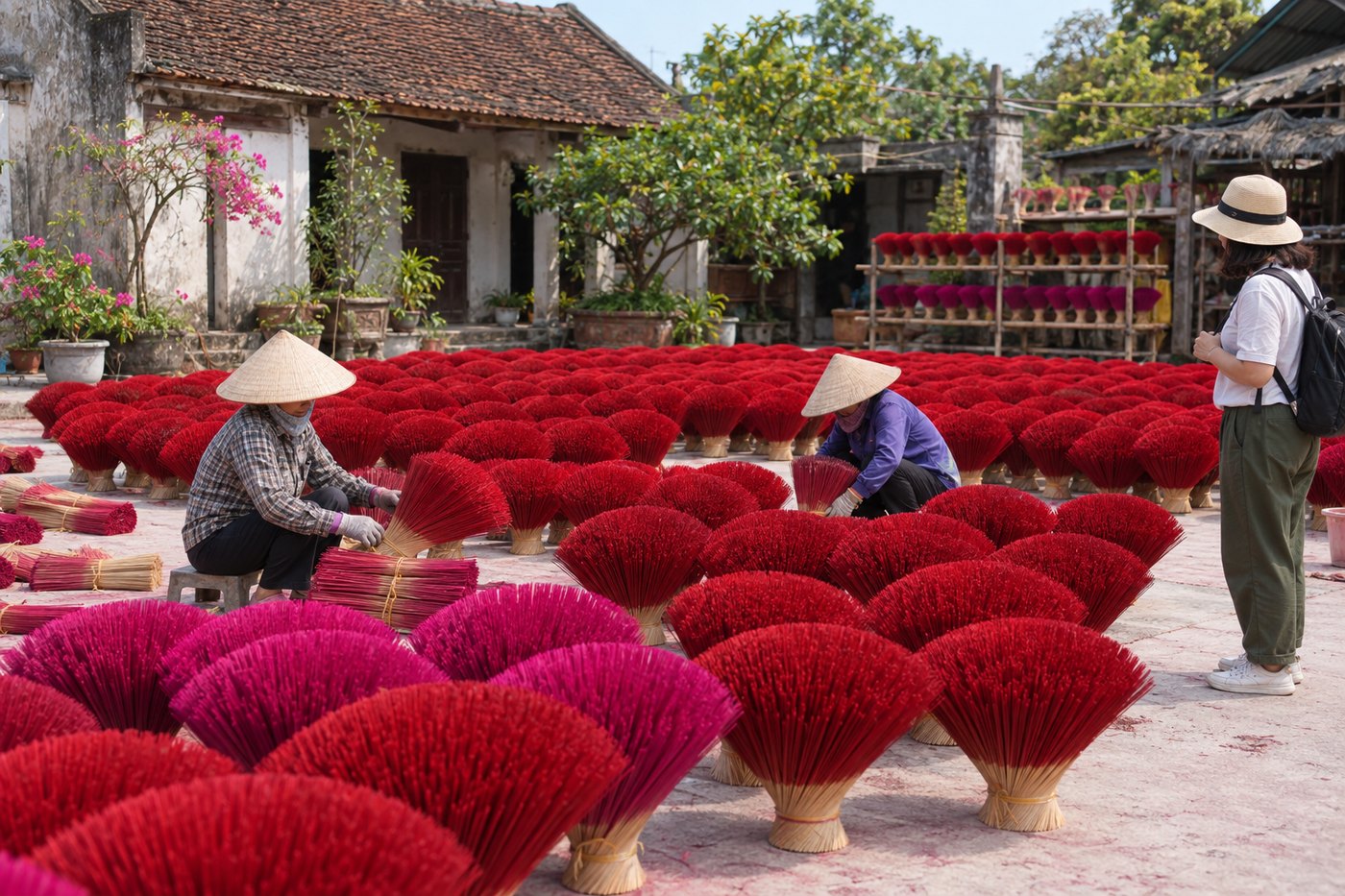 Jour 3 — Villages de Chuong et Quang Phu Cau