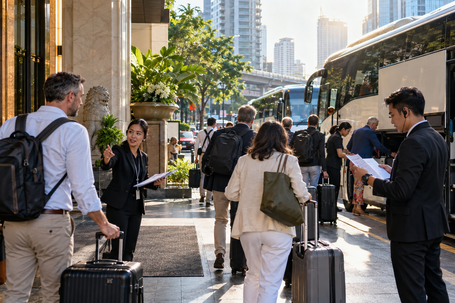 Coordination logistique d’un événement MICE à Bangkok