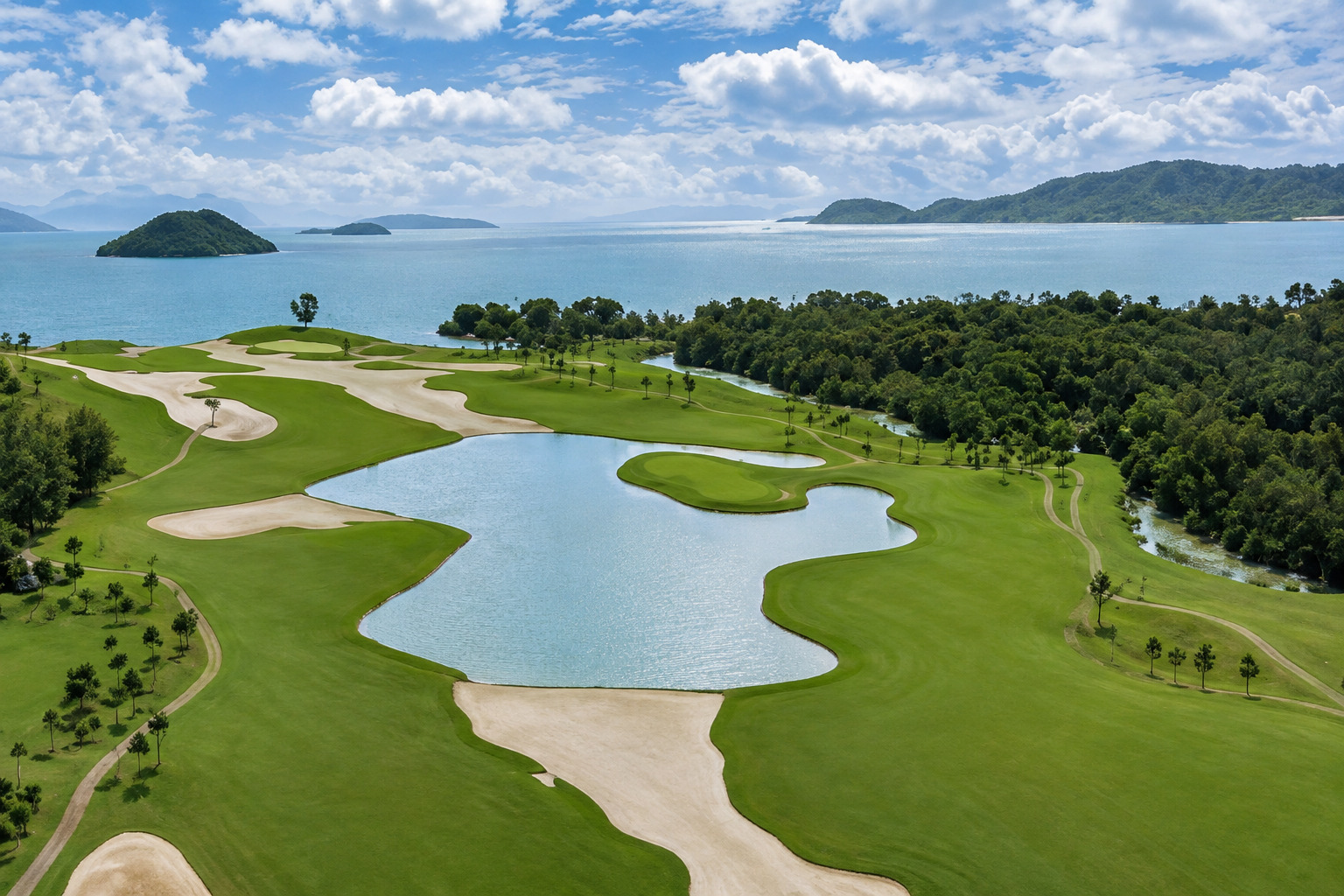 Jour 11 — Golf face aux montagnes