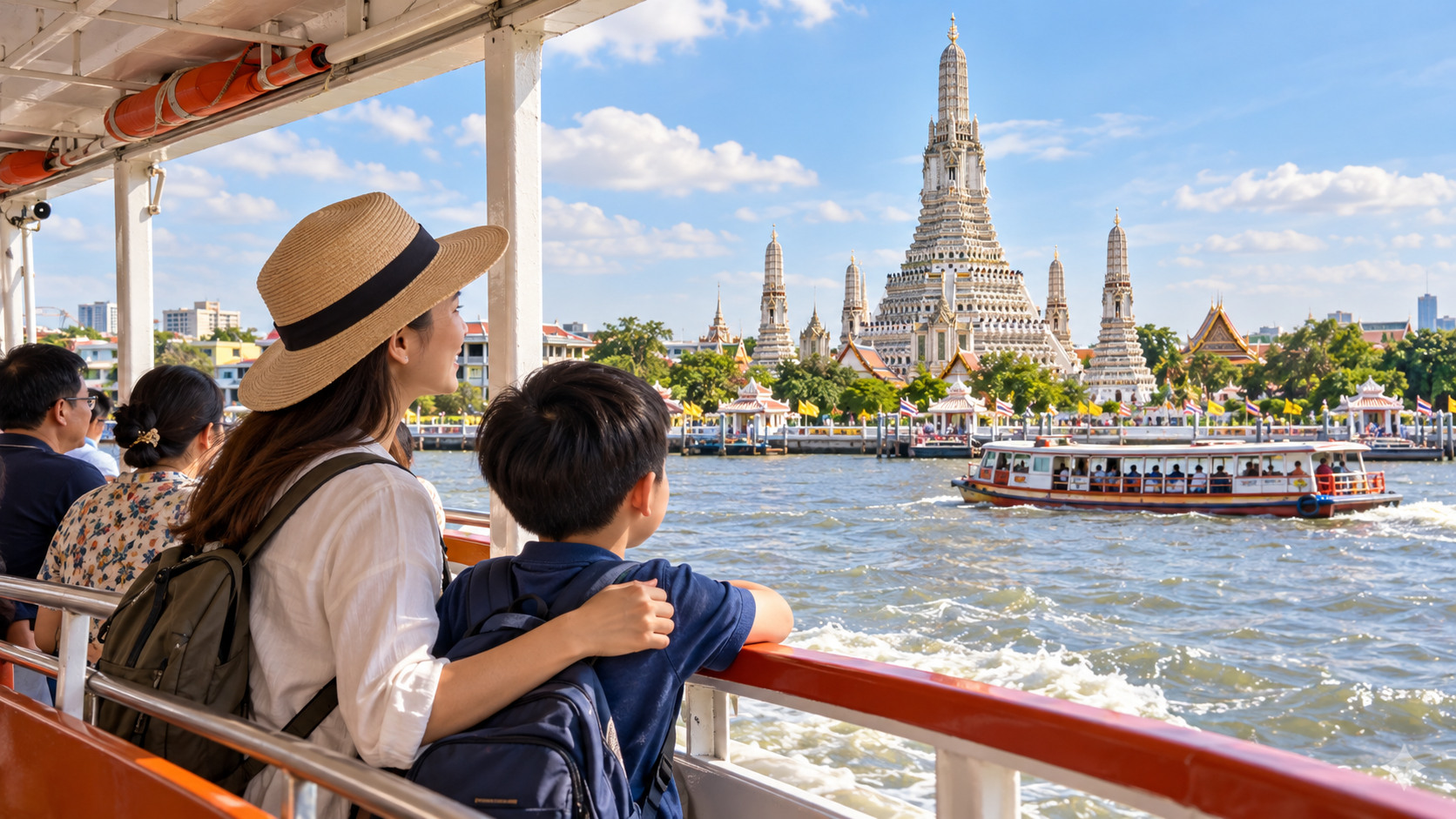 Jour 2 — 23 décembre 2027 | Bangkok entre temples, bateaux et klongs