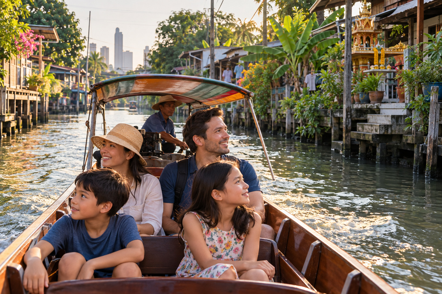 Jour 2 — 23 décembre 2027 | Bangkok entre temples, bateaux et klongs