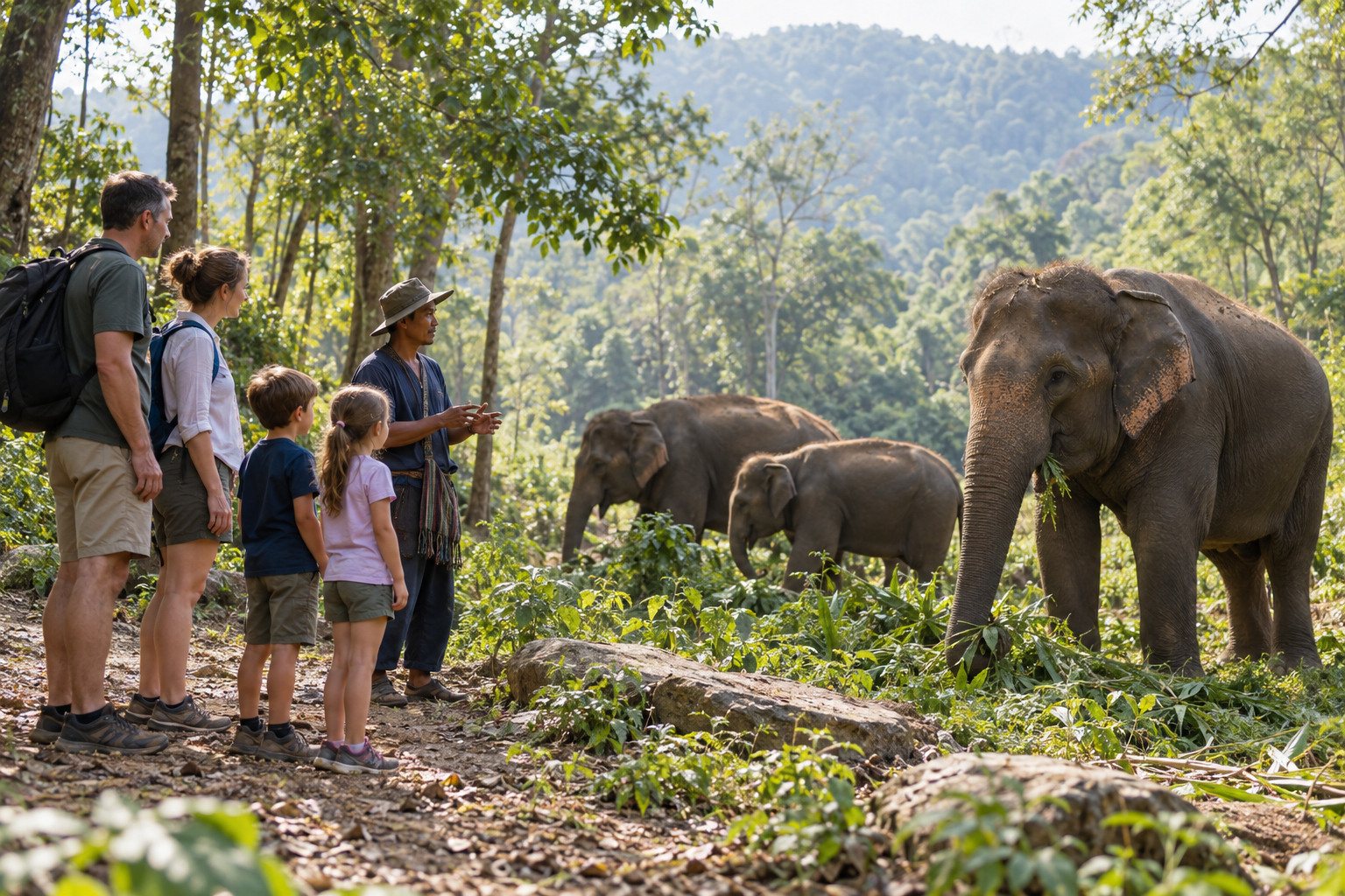 Jour 7 — 28 décembre 2027 | Éléphants et cascades d’Erawan