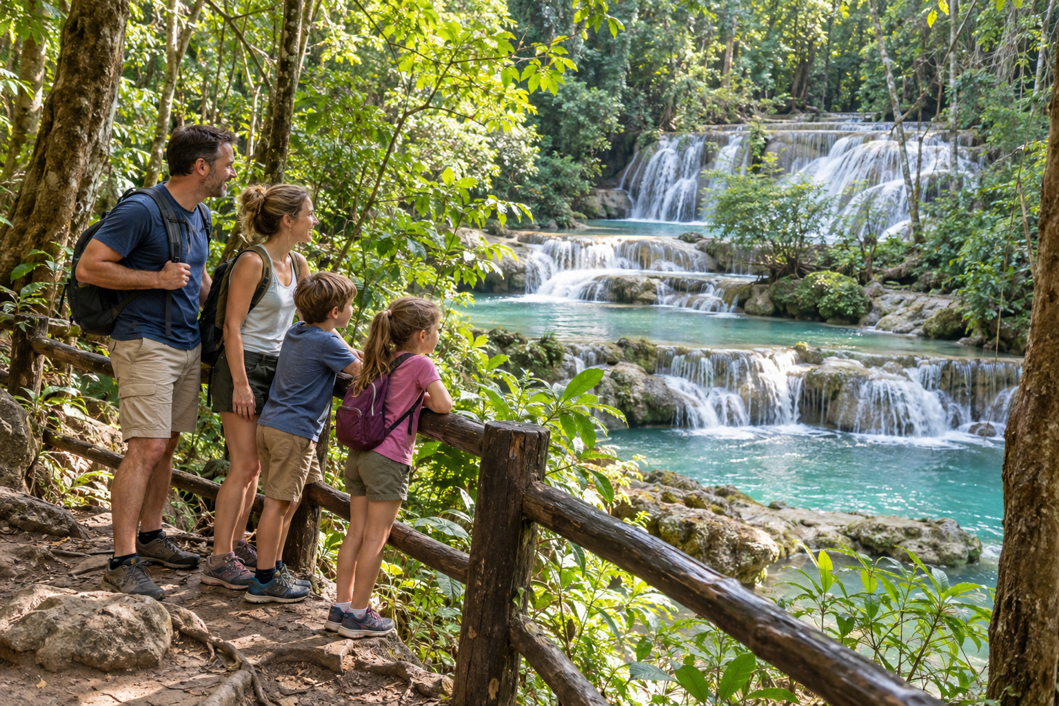Jour 7 — 28 décembre 2027 | Éléphants et cascades d’Erawan